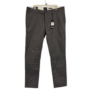 Ben Sherman Slim Fit Dark Gray Chino Pants NWT‎ Men's Size 36 x 32